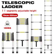 Advwin 3.2m Portable AluminumTelescoping Ladder(Pre_Order)