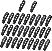Gatuida 130pcs Hanging Diy Hooks Hook Adjustable Hoist Buckle Key Hanging Buckles Key Hangers Plastic Black