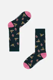 Bee & Flower Sock