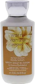 [Bath & Body Works] Shea and Vitamin E Body Lotion, Warm Vanilla Sugar, 8 Ounce