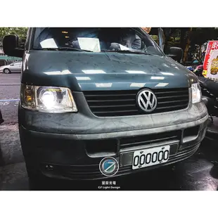 【潔榮光電】VOLKSWAGEN T4 客製化魚眼大燈 LED 魚眼 大燈 客製化 汽車魚眼 LED魚眼大燈