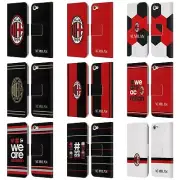 OFFICIAL AC MILAN CREST LEATHER BOOK WALLET CASE COVER FOR APPLE iPOD TOUCH MP3