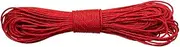 Paracord Planet – Fluorescent 1.75mm Reflective Guyline 95 Paracord Tent Rope Camping Parachute Cord – Scarlet Red – 65ft