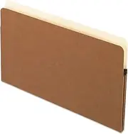 Pendaflex : 1 3/4quot; Expansion File Pocket, Manila/Red Fib