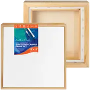 12 x 12 Inches Eraldo di Paolo Stretched Canvas with Wood Frame
