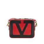 [VALENTINO GARAVANI] VALENTINO GARAVANI Nappa leather 'Viva Superstar' crossbody bag Woman One Size One Size Red