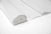 Nvzi Premium Italian Crepe Paper Roll Heavy-Weight 180 Gram,Bright White