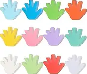 360 Pcs Hand Cutouts Paper Hand Shape Cut-Outs Assorted Color Handprint Shape Cutouts Blank Creative Paper Cutouts for Kids DIY Craft Art Project Home School Classroom Decorations Bulletin Board Decor