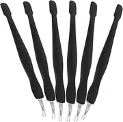 OHPHCALL Manicure Tool Kit 6pcs Exfoliating Tools Nail Care Kit Cuticle Remover for Home