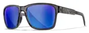 New WILEY X TREK Polarized Goss Crystal Frame Captivate Blue Mirror AC6TRK09