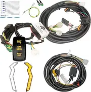 MCSADVENTURES Turn Signal Kit with Rocker Switch and Fang Lights, Compatible with 2024-2025 Polaris RZR XP, 2 and 4 Seat Models (Rocker: AMBER, No Horn)