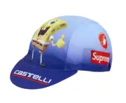 Supreme SpongeBob SquarePants Castelli Cycling Hat|SS25|OS|Blue Sold Out New