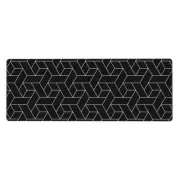 White and Black 3D XL Extended Big Mouse Pad Gaming Computer Mousepad, Large ...