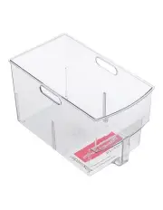 [BOXSWEDEN] Crystal Plastic Storage Container/Bin 32cm Large Fridge/Pantry Bin
