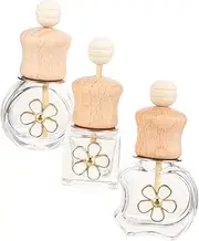 [LOORGVEL] Car Air Freshener Glasshouse Diffuser Aroma Car Fragrance Diffuser Bottle
