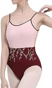 [Dance Elite] Charmaine - Camisole Dance Leotard For Women. Leotards for Women Ballet and Dance