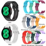 Silicone Watch Band Strap For Samsung Galaxy Watch 4 40mm 44mm Classic 42mm 46mm