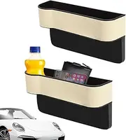 Automatic Glasses Organiser Box, Car Seat Gap Filler Organiser, Multifunctional Vehicle Seat Gaps Filler for Car Seat Gaps Reusable Vehicle Sunglasses Holder Case, Car