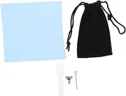 VICASKY 1 Set Mini Funnel for Cremation Jewelry: Filling Portable Ashes Transfer Tools for Urn Necklace Keepsake Includes Bag and Small Spoon for Ashes