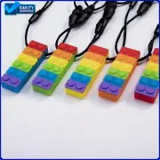 Chewy Sensory Kids Necklace Chew For Autism, ADHD ,Biting, Teething & Fidgeting