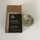 Stainless Steel Coffee Capsule Converter Nespresso Vertuoline Filter Pod Large