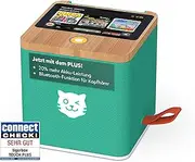 Tiger Media TOUCH PLUS (Green) - Smart Listening Box for Kids 4-12, Includes Touch Display, Bluetooth, Rechargeable Battery, 14-Day Tigertones Access, Trial Card, USB-C Charging Cable