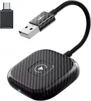Wireless CarPlay Adapter for Apple iPhone Wireless USB Dongle Converter