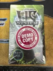 VS System SEALED 2PCG The Alien Battles Expansion DEMO COPY Sticker!!