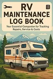 RV Maintenance Log Book: Track Repairs, Service, and Costs for Your Motorhome or Campervan