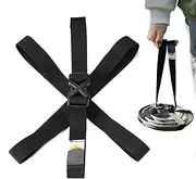 Nylon Strap with Buckle, Adjustable Buckle Straps, Cutlery Straps Portable Straps Useful Straps Practical Packing Straps for Picnic, BBQ, Camping