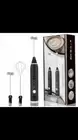 USB RECHARGEABLE ELECTRIC MILK FROTHER MULTI SPEED WHISK EGG BEATER COFFEE FOAM