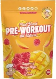 Macro Mike Plant Based Pre Workout Raspberry Mango Tango 300g