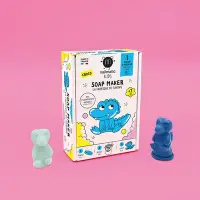 在飛比找Yahoo奇摩購物中心優惠-nailmatic Kids DIY 恐龍肥皂製作禮盒