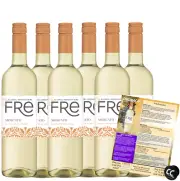 Sutter Home Fre Moscato Non-Alcoholic Wine Experience Bundle, 12/750ML, 6-PACK