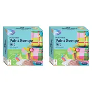 2x Mindbogglers OMC Picture This Paint Scrape Kit DIY Make Your Own Craft Card