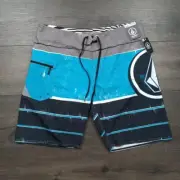 Volcom Swim Trunks Shorts Men's Size 38 Stretch New