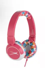 BRAND NEW Altec Lansing Kid's Wired Over-Ear Headphones - Hearts Ages 3 to 5