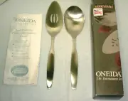 Oneida ASTRID 18/10 Stainless Steel 2 Piece Entertainment Set LAST SET REDUCED