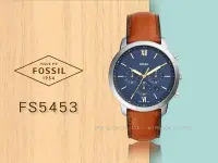 在飛比找Yahoo!奇摩拍賣優惠-FOSSIL 手錶專賣店 國隆 FS5453  三眼石英中性