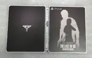 The Last Of Us Remastered Custom made G2 Steelbook Case For PS4 (No Game) New