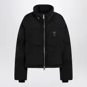 [Ami Paris] Ami De Coeur Black Down Jacket M Black
