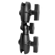 8.1" Double Socket Swivel Ratchet Arm, Compatible with RAM Mount, iBolt 1.5" ...