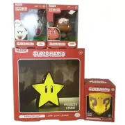 NEW Paladone Super Mario Goomba Boo Question Block Star Collectible Light Bundle