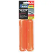 UNi-PRO Trade 160mm Flocked Foam Roller Cover 2 Pack 10mm Nap