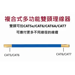 🌟現貨有發票🌟網路線CAT5e/CAT6/CAT6A/CAT7雙絞線理線器 鬆線器 整線器 解線器 拉直工具