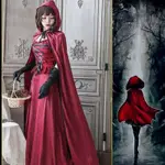 萬聖節 COSPLAY 服裝 小紅帽 COS 服裝 成人 女 角色扮演 吸血鬼 公主 長裙 披肩 斗篷