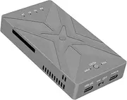 20Gbps M.2 NVMe SSD Enclosure, Dual Bay Type-C USB3.2 GEN2X2 Hard Disk Enclosure