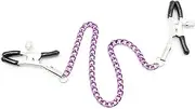 Sex Bondage Metal Nipple Clamp with Metal Chain Fetish Breast Labia Clip Bdsm Bondage Sex Products for Couples on Bed Restraints Toys