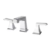WS3H39A-CHR Bayou Double-Handle 3 Hole Widespread Bathroom Faucet, Chrome