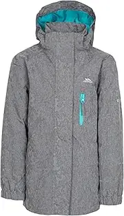 [TRESPASS] Kid's Zoey Waterproof Jacket with Removable Hood
